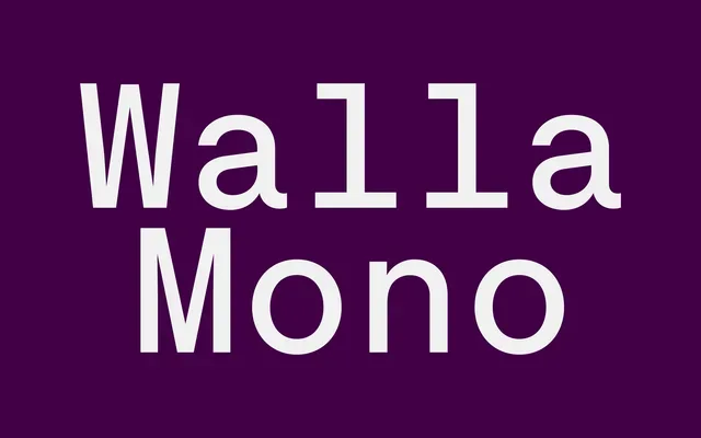 Walla Mono specimen from Sale Character