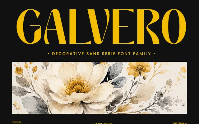 Galvero specimen from Say Studio