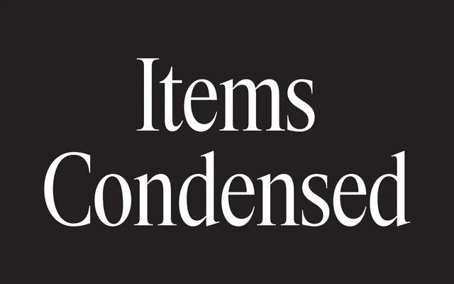 Items Condensed specimen from Schick Toikka