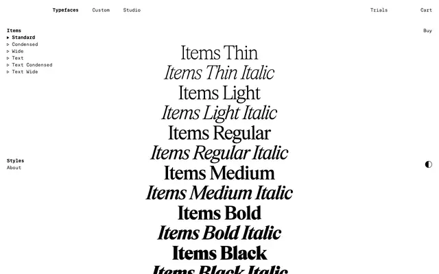 Items Standard specimen from Schick Toikka