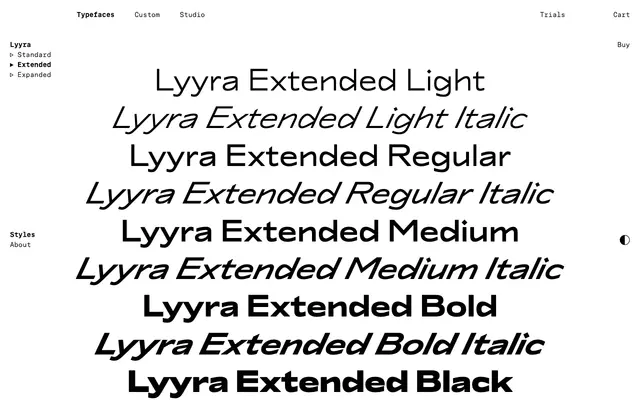 Lyyra Extended specimen from Schick Toikka