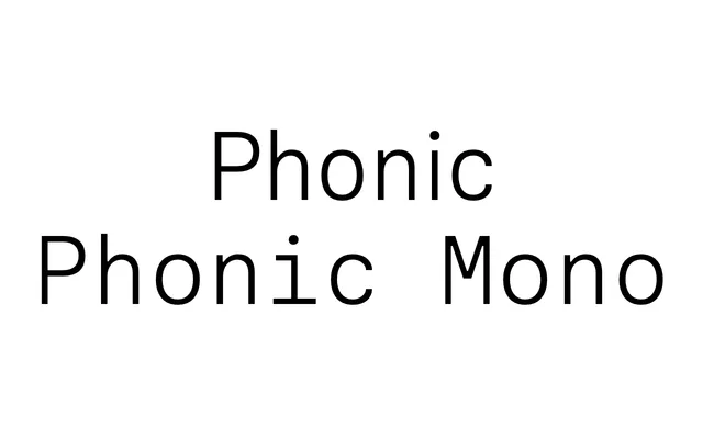 Phonic specimen from Schick Toikka