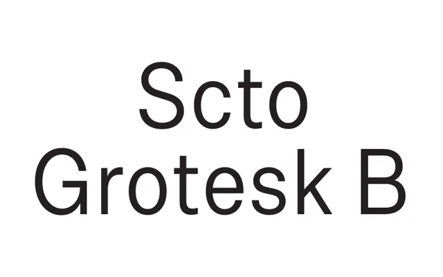 Scto Grotesk B specimen from Schick Toikka