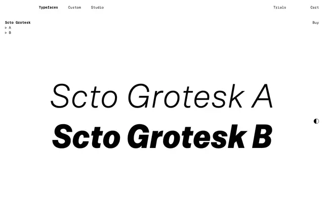 Scto Grotesk specimen from Schick Toikka