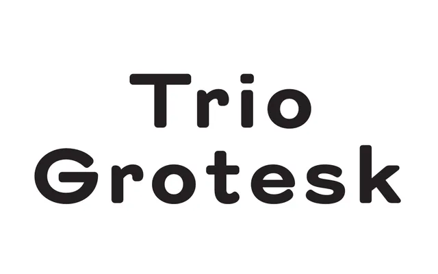 Trio Grotesk specimen from Schick Toikka