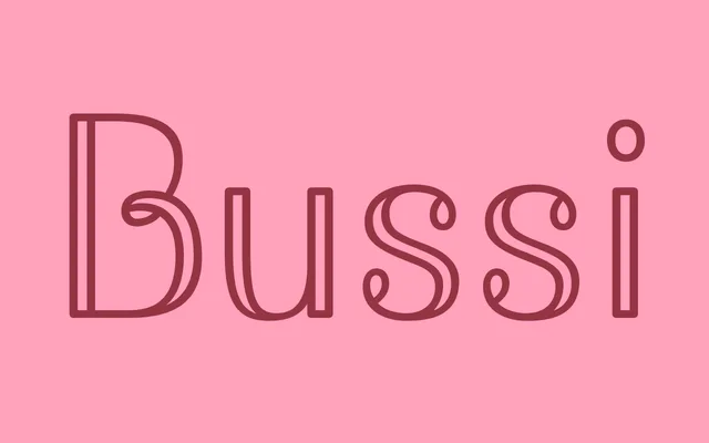 Bussi specimen from Schriftlabor