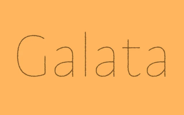 Galata specimen from Schriftlabor