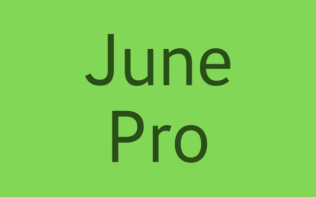 June Pro specimen from Schriftlabor