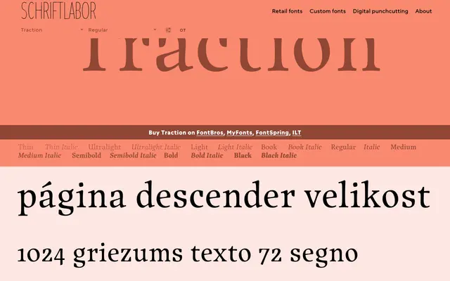 Traction specimen from Schriftlabor