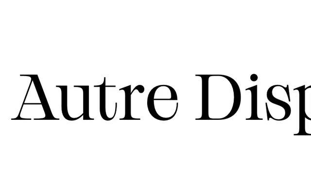 Autre Display specimen from Scifipoetry