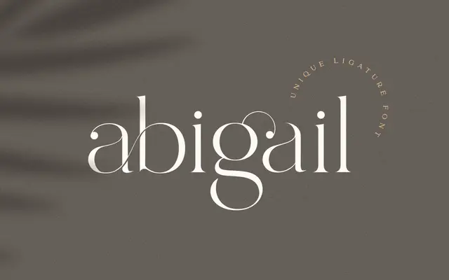 Abigail specimen from Sensatype Studio
