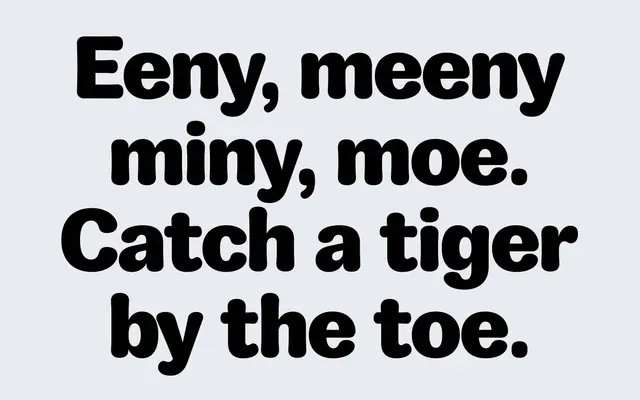 Founder Rounder specimen from Serebryakov Type Foundry