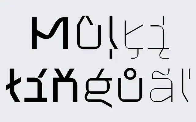 Gik specimen from Serebryakov Type Foundry