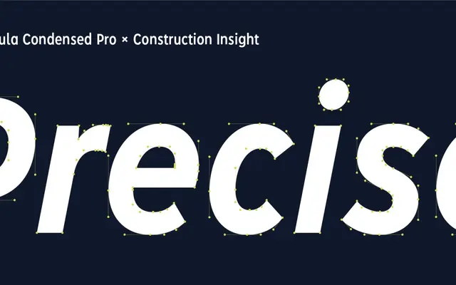Albula Condensed Pro specimen from Serpentype