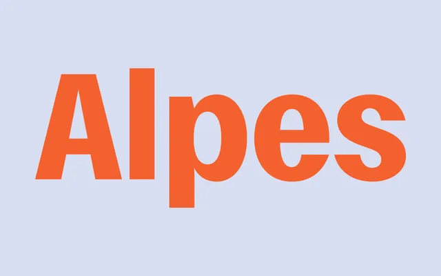 Alpes specimen from Sharp Type