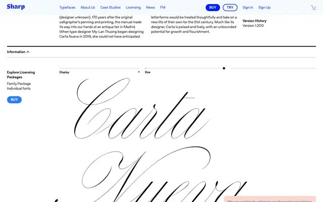 Sharp Type