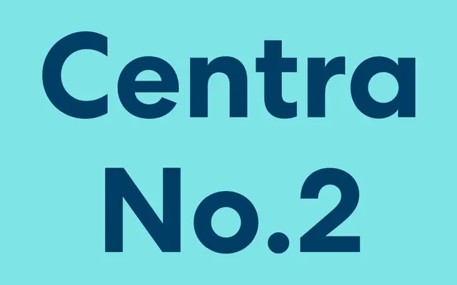 Centra No.2 specimen from Sharp Type