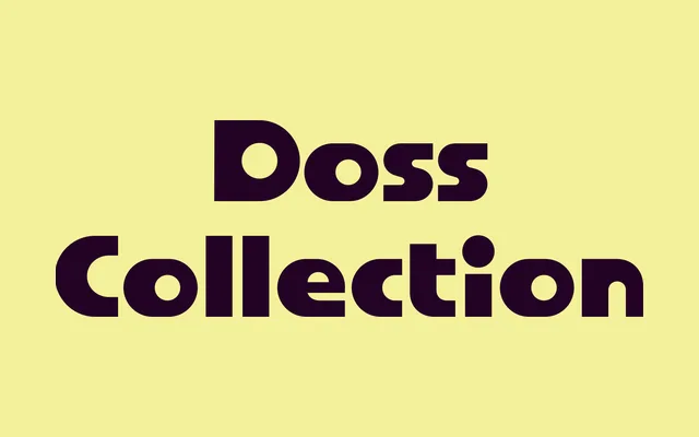 DOSS Collection specimen from Sharp Type