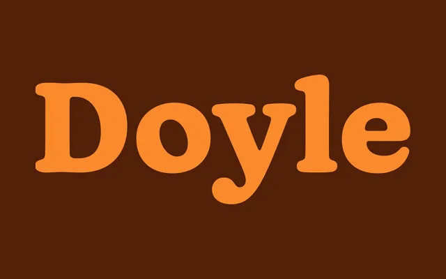 Doyle specimen from Sharp Type
