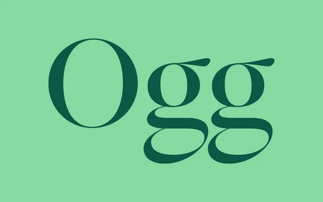Ogg specimen from Sharp Type