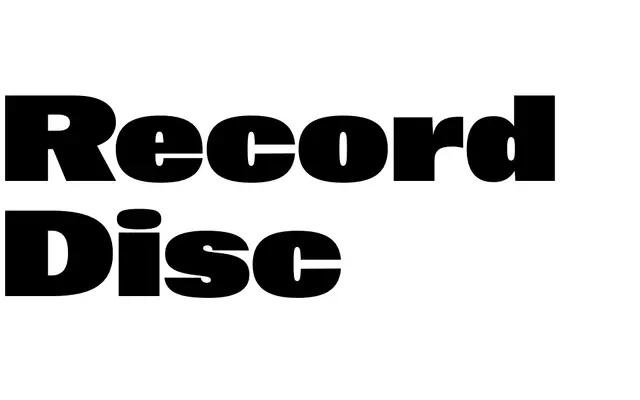 Record Disc specimen from Sharp Type