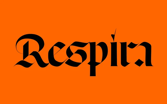 Respira specimen from Sharp Type