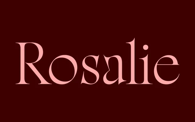Rosalie specimen from Sharp Type