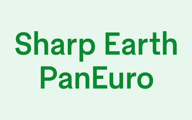 Sharp Earth PanEuro specimen from Sharp Type