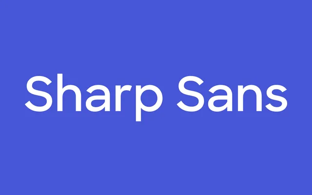 Sharp Sans specimen from Sharp Type