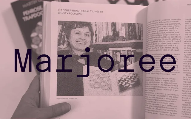 Marjoree specimen from Show Me Fonts