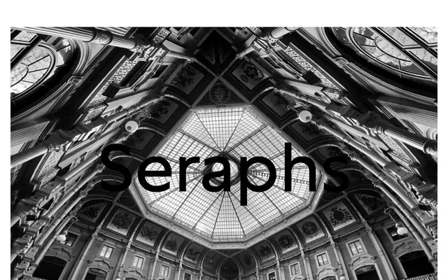 Seraphs specimen from Show Me Fonts