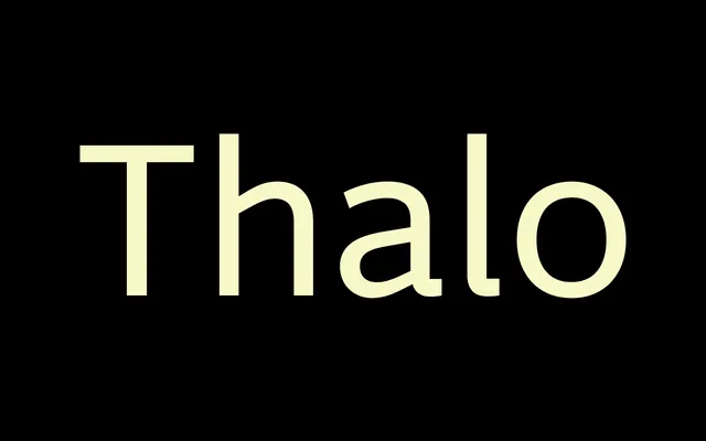 Thalo specimen from Signal