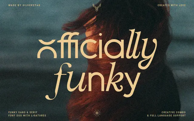 Officially Funky specimen from SilverStag Type