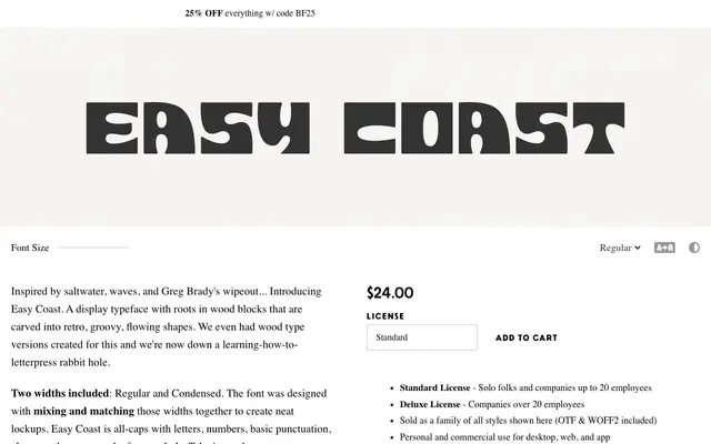 Easy Coast specimen from Simple Bits
