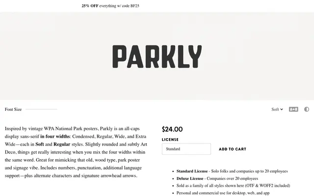Parkly specimen from Simple Bits