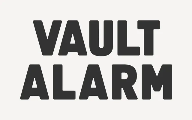 Vault Alarm specimen from Simple Bits