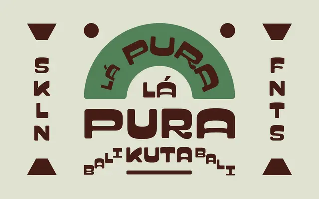 SFC La Pura specimen from Skilline Fonts Co.