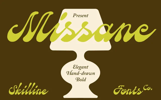 SFC Missane specimen from Skilline Fonts Co.