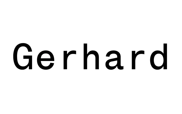 Gerhard specimen from Smuss Type Kiosk