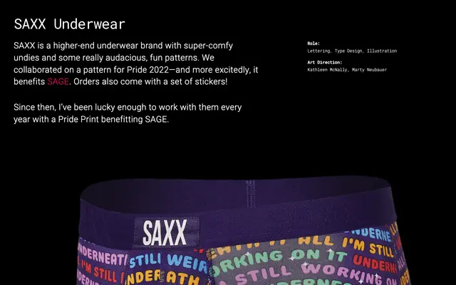 SAXX specimen from Soft Type