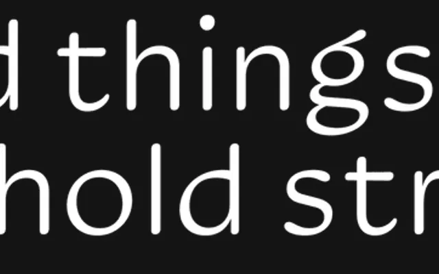 Soft Text specimen from Soft Type
