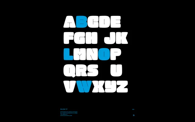 A3 specimen from Sogari Design