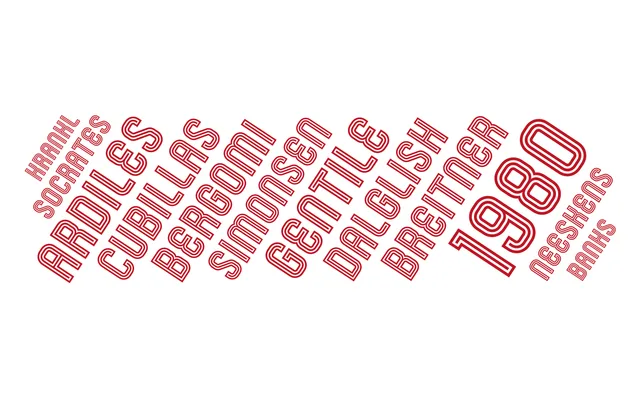 Panenka specimen from Sportsfonts
