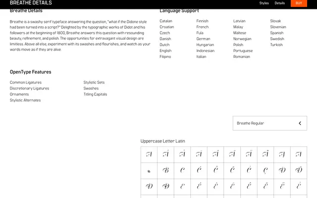 Breathe specimen from Spoviero Type