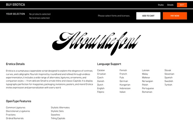 Erotica specimen from Spoviero Type
