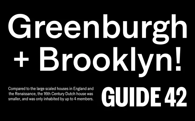 House Grotesk specimen from Standard Type Foundry