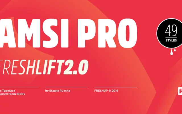 Amsi Pro specimen from Stawix Foundry