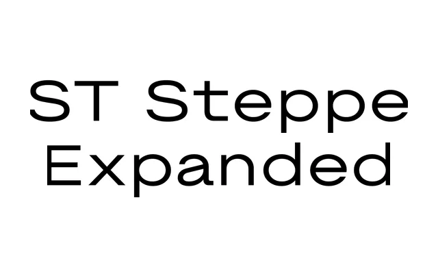 ST Steppe Expanded specimen from SteppeType