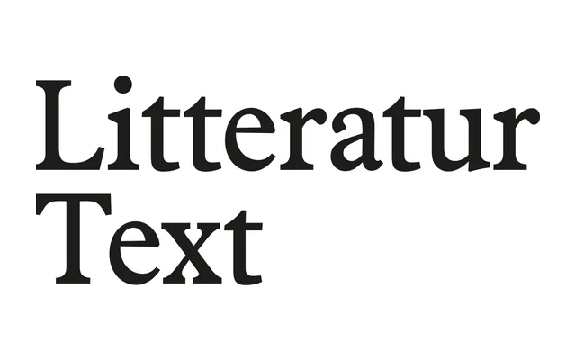 Store Norske Litteratur Text specimen from Store Norske Skriftkompani