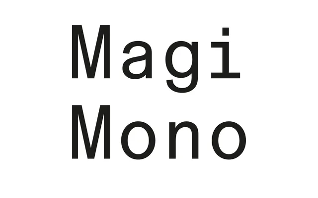 Store Norske Magi Mono specimen from Store Norske Skriftkompani